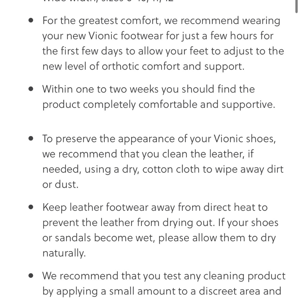 Vionic Caroll Black Napa Flat Size 10 SOLD OUT - Picture 9 of 9